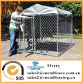 valla de recinto de perrera de perro grande multipe al aire libre con techo